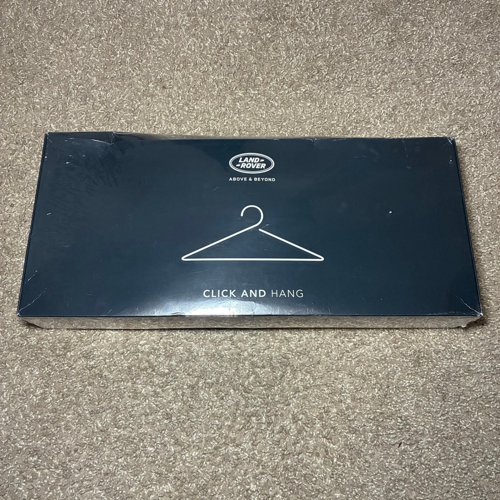 Land Rover Click and Hang VPLRS0390 Removable Coat Hanger OEM Black NEW SEALED